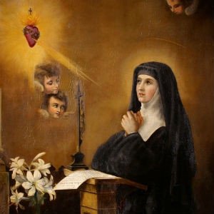 16 de Outubro é dia de Santa Margarida Maria Alacoque