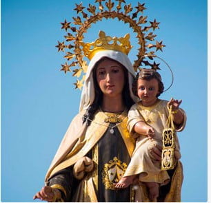 16 de julho é dia de Nossa Senhora do Carmo, Virgem do Escapulário