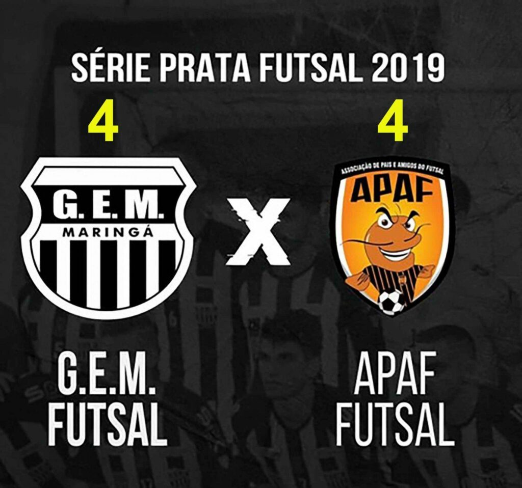 FUTSAL: GEM empata com Paranaguá e segue colado nos líderes. 
                
                    Veja a classificação: