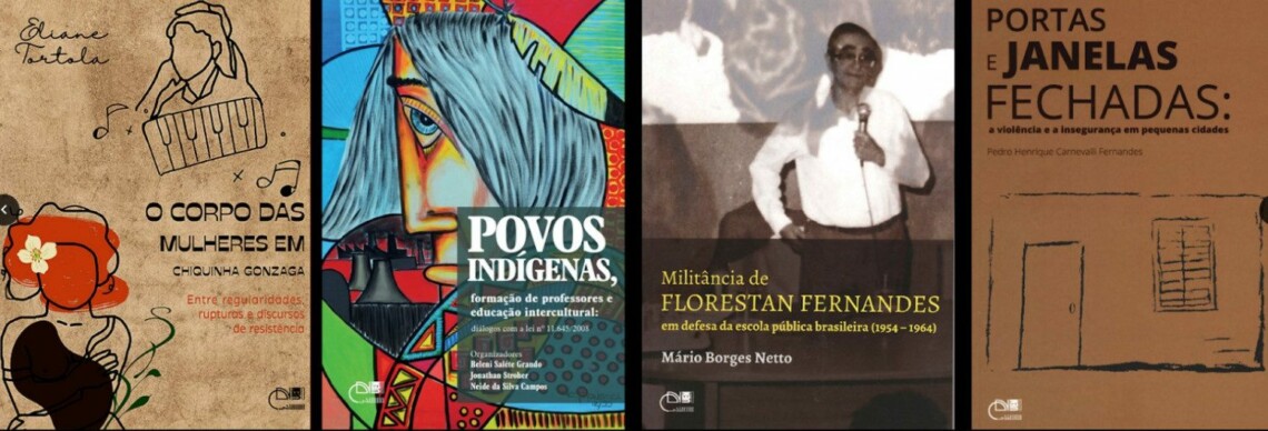 Eduem lança quatro livros: saberes musicais, sociológicos, educacionais e políticos
                
                    A Editora já publicou mais de 600 obras; metade é comercializada na livraria própria e outras disponíveis para download gratuito nas loja online