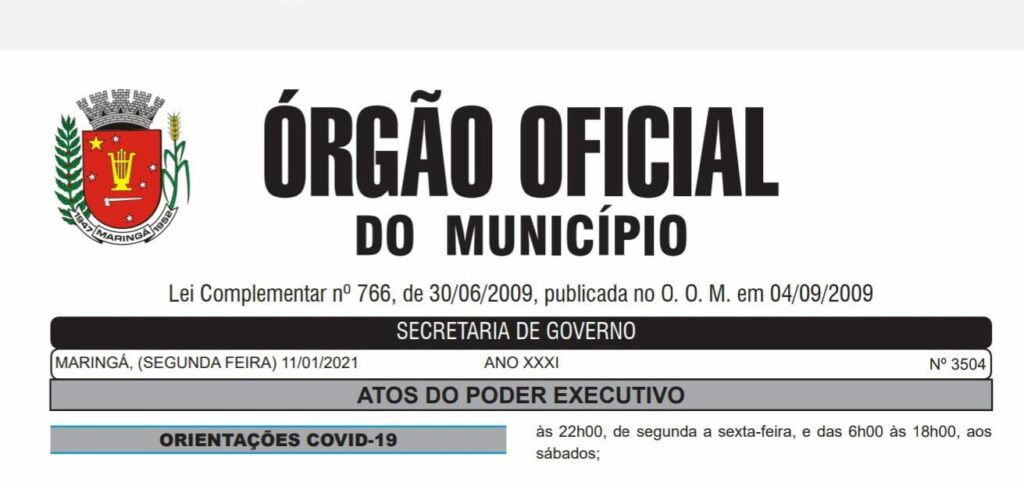 Maringá tem novo decreto. Destaque para os cinemas que reabrem com pipoca
                
                    Decreto fica em vigor até dia 26. Veja a entrevista com o secretário de comunicação Marcos Cordiolli