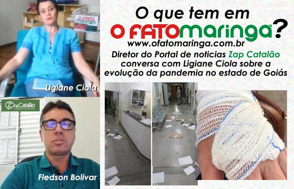 Técnica de enfermagem é agredida por pacientes com sintomas de COVID. Diretor do Zap Catalão explica o caso e fala sobre o avanço da doença em Goiás 
                
                    Suspeitos aguardavam resultados de tomografias