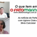 Mulher de Ibiporã que trabalha em matadouro contrai vírus do porco (H1N2). Veja no resumo das notícias - "O que tem em O FATO?"
                
                    Apresentação: Ligiane Ciola- Comentários: Silvia Calciolari