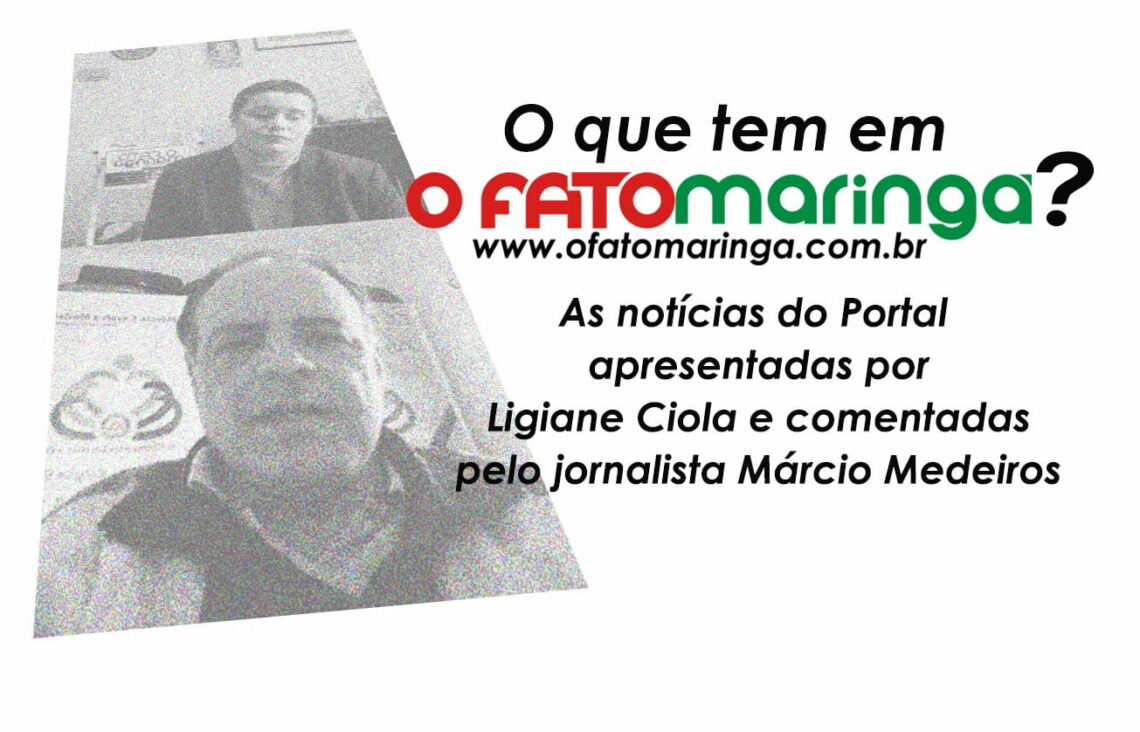 O que tem em O FATO - com Ligiane Ciola e comentários do jornalista Márcio Medeiros
                
                    A evolução da COVID-19 em Maringá, a nível nacional, a interiorização da pandemia e análise do jornalista de Marília sobre a situação no centro-oeste paulista