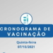 Sarandi vacina públicos com 1ª, 2ª e 3ª doses. Além de adolescentes, veja quais públicos tem direito à vacina nesta quinta-feira, 7