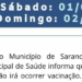 Sarandi não tem vacinação neste sábado e domingo