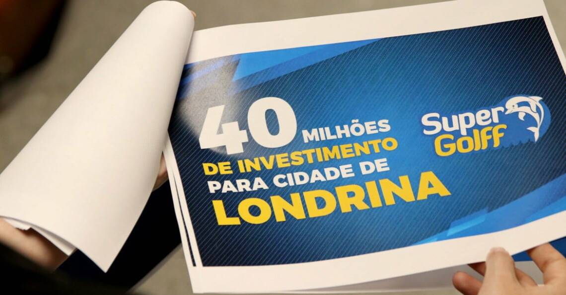 Rede varejista anuncia investimentos de R$ 40 milhões em duas novas unidades em Londrina
                
                    Grupo Super Golff já conta com nove unidades na cidade e vai expandir as atividades; serão gerados 1.200 empregos diretos e indiretos