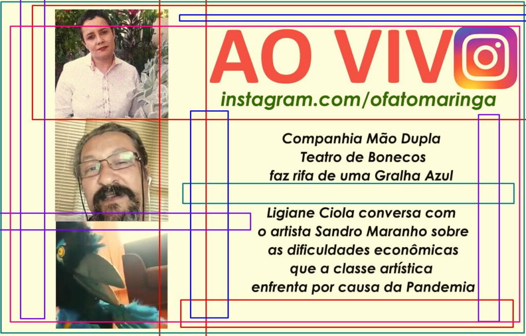 Pandemia tira sustento de artistas: Para sobreviver, Mão Dupla Teatro de Bonecos faz rifa de uma Gralha Azul 2