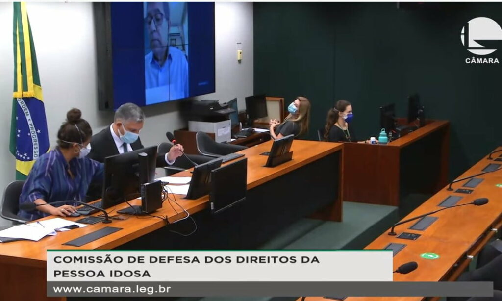 AO VIVO: Comissão de Defesa dos Direitos da Pessoa Idosa  da Câmara dos Deputados discutem novos requerimentos para o enfrentamento da Covid-19 2