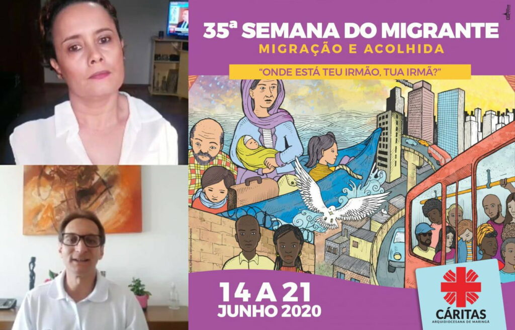 35ª Semana do Migrante tem programação online. Veja a entrevista com Padre Emerson
                
                    Atividades prosseguem até o próximo domingo, 21. No progreama, vídeos explicativos com temas que vão orientações sobre como fazer documentos, como uma empresa pode contratar um migrante até o endereçamento à escola de língua portuguesa