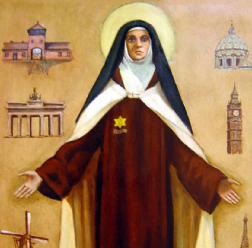 9 de agosto é dia de Santa Teresa Benedita da Cruz