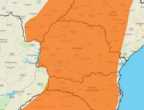 ALERTA TEMPORAL: INMET Emite Alerta Laranja Para Maringá - O Fato Maringá