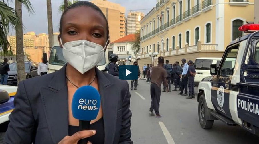 ANGOLA: Jornalistas e manifestantes alvo de violência policial