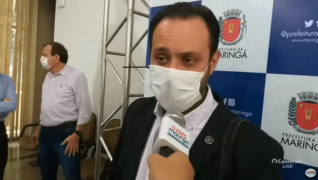 AO VIVO - 100% DE OCUPAÇÃO: Prefeitura pede a hospitais privados que abram mais leitos de UTIs em Maringá
                
                    Secretário de Saúde Marcelo Puzzi faz apelo à população: "Momento é delicado, precisamos que as pessoas respeitem as regras de higiene, usem a máscara e mantenha o distanciamento social"