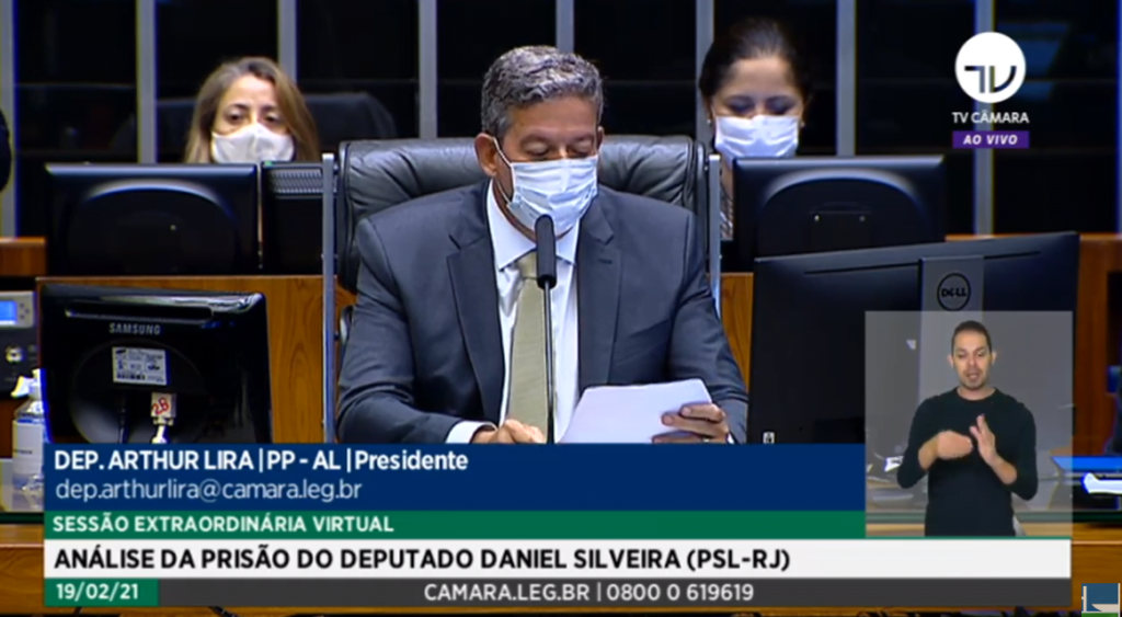 AO VIVO: Câmara decide futuro de deputado Daniel Silveira, preso por decisão do STF