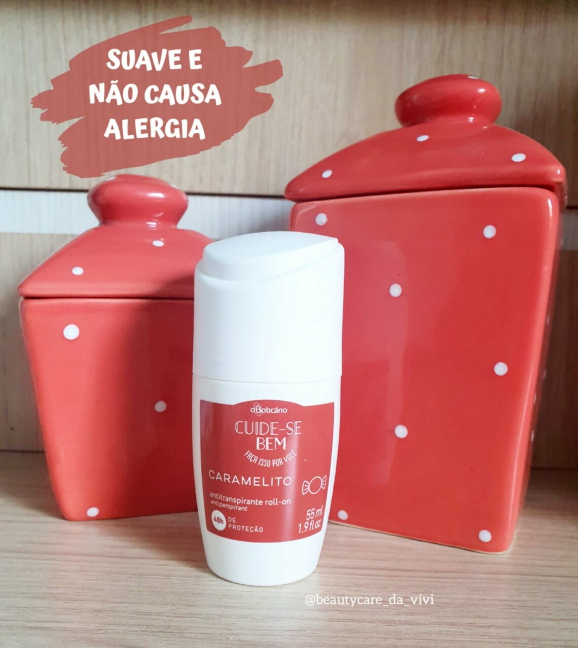 Beauty Care da Vivi: Cheirinho de caramelo o dia todo
                
                    É um ótimo antitranspirante para o dia a dia.