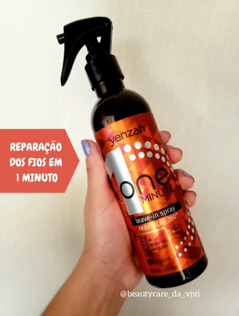 Beauty Care da Vivi: Reparação dos cabelos em apenas 1 minuto
                
                    Como meu cabelo é fino, gosto de usar leave-ins mais leves, que não deixem um aspecto ensebado, e esse deixa os fios bem soltos. Além disso, o cabelo fica com brilho e facilita desembaraçá-lo. Sua vantagem é que tem proteção térmica, pois gosto de sempre cachear meu cabelo, combate a umidade e o frizz.