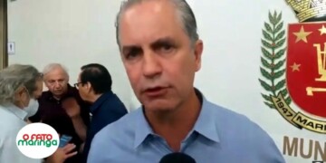 CASO SANEPAR: "Não vamos fazer acordo; vamos retomar o serviço", diz Ulisses em entrevista a O FATO Maringá
                
                    Audiência online de conciliação de hoje (5) no STF termina mais uma vez sem acordo. "Agora basta", diz o prefeito que reassumiu o cargo nesta sexta.