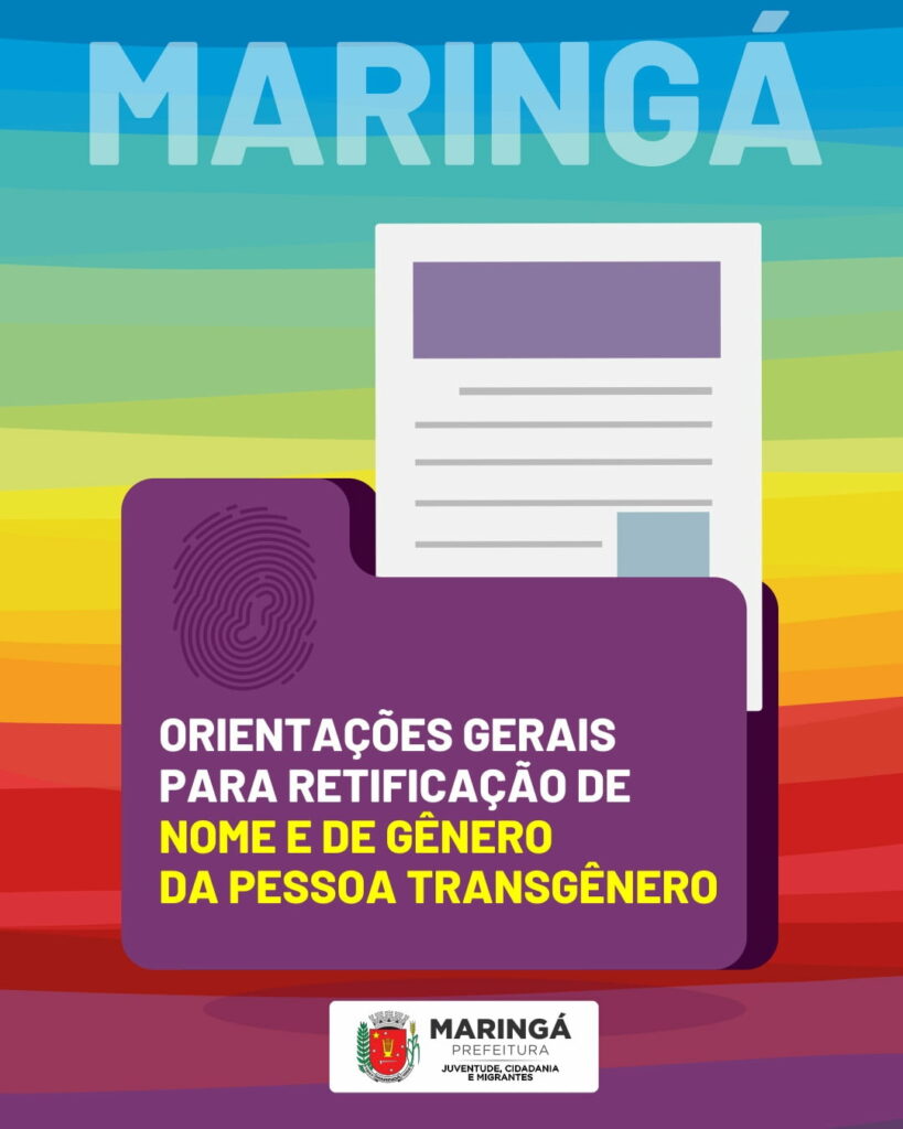 Cartilha orienta a retificação de nome e gênero para pessoas transsexuais e travestis