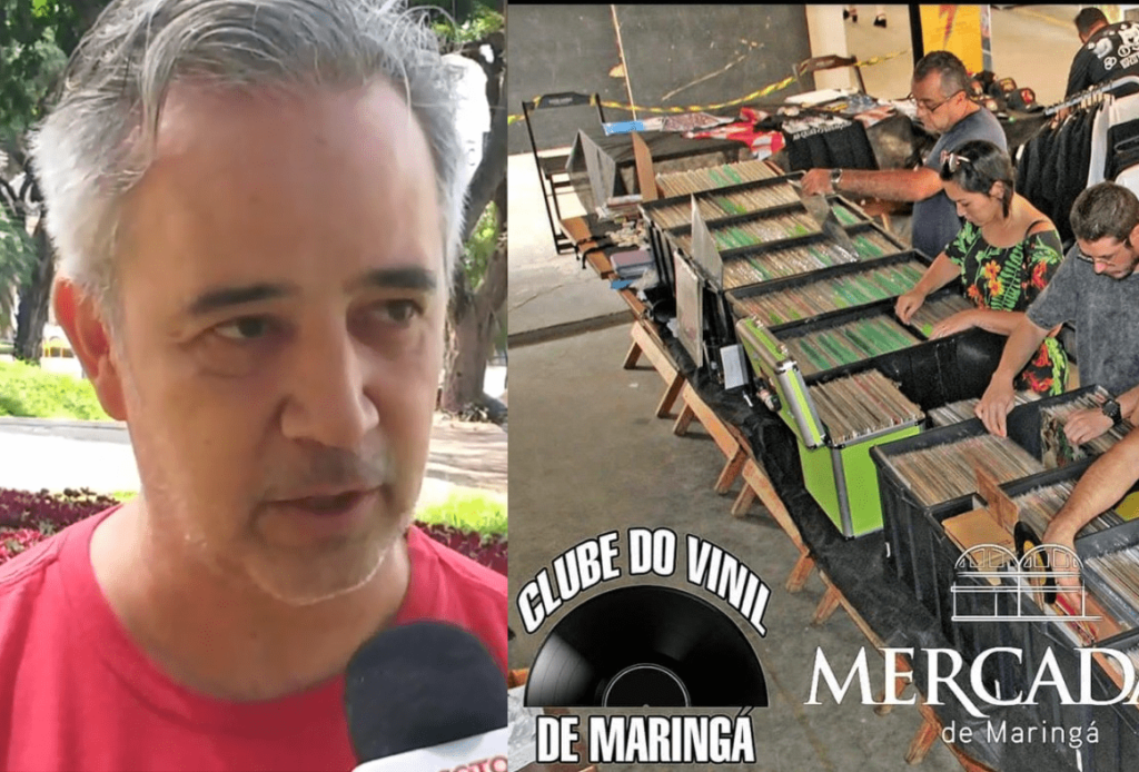 Clube do Vinil realiza 56ª edição amanhã, 9, no Mercadão de Maringá
                
                    Veja a entrevista com o jornalista Andye Iore, organizador do evento