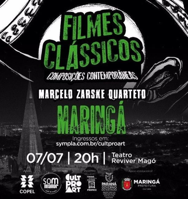 Com ingresso gratuito Reviver Magó recebe hoje à noite (7) o espetáculo "Filmes Clássicos, Composições Contemporâneas"