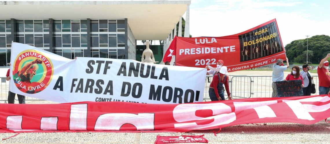 Comitê "Lula Livre" protocola manifesto no STF pedindo anulação das sentenças do ex-presidente