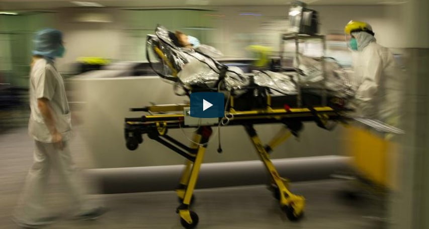 Covid-19: Hospitais da Bélgica à beira de um colapso
