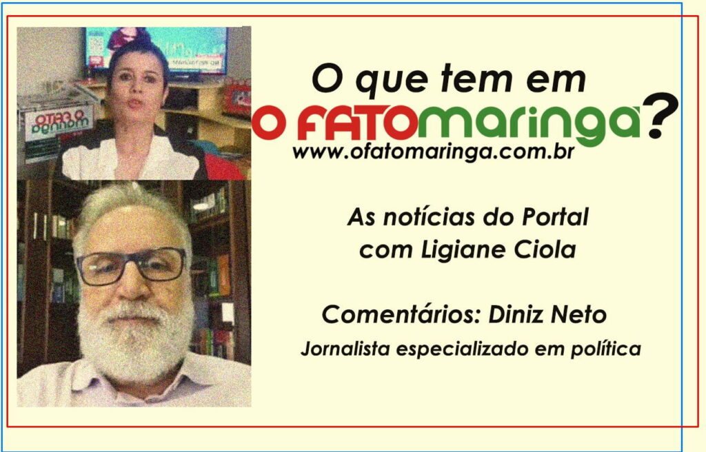 DINIZ NETO: "Falta de um comitê de crise na pandemia prejudicou empresas de Maringá", avalia jornalista político
                
                    Ligiane ciola conduz a rubrica "O que tem em O FATO?", apresentando as principais notícias do portal