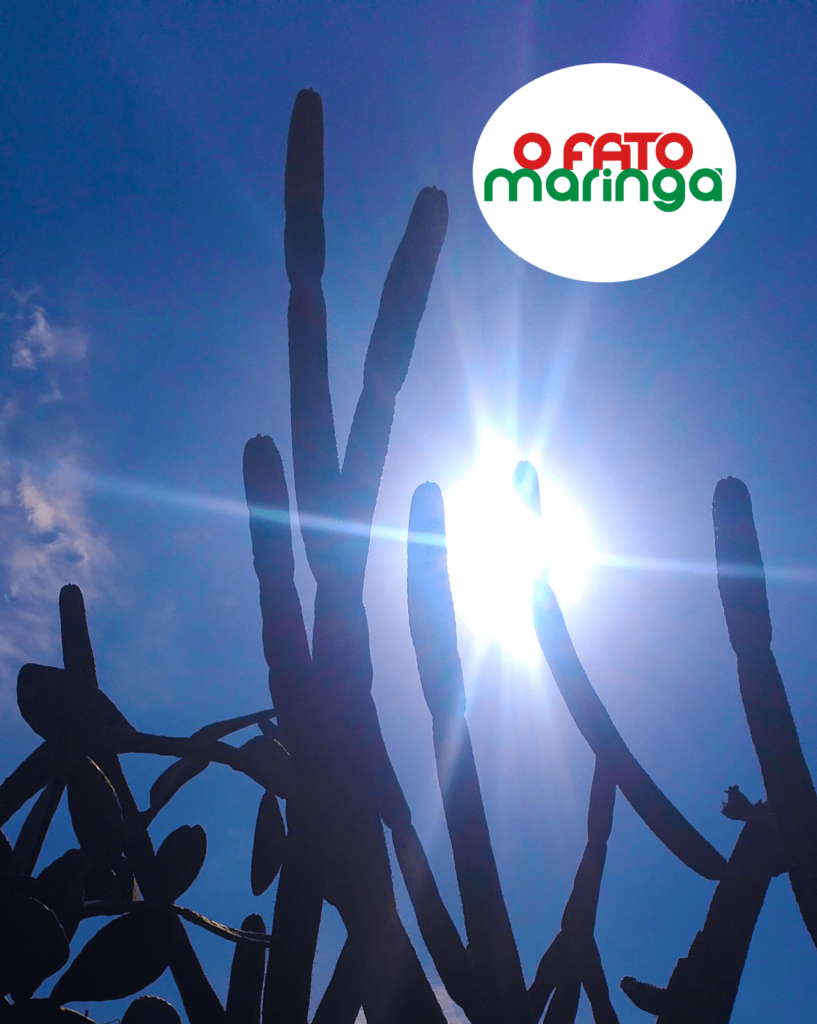 Dia de muito sol em Maringá e região, nesta quinta-feira 10