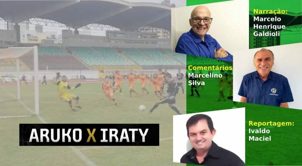 FUTEBOL AO VIVO:  Aruko Maringá   x     Iraty
                
                    Direto do estádio Willie Davids a partir das 15 horas.