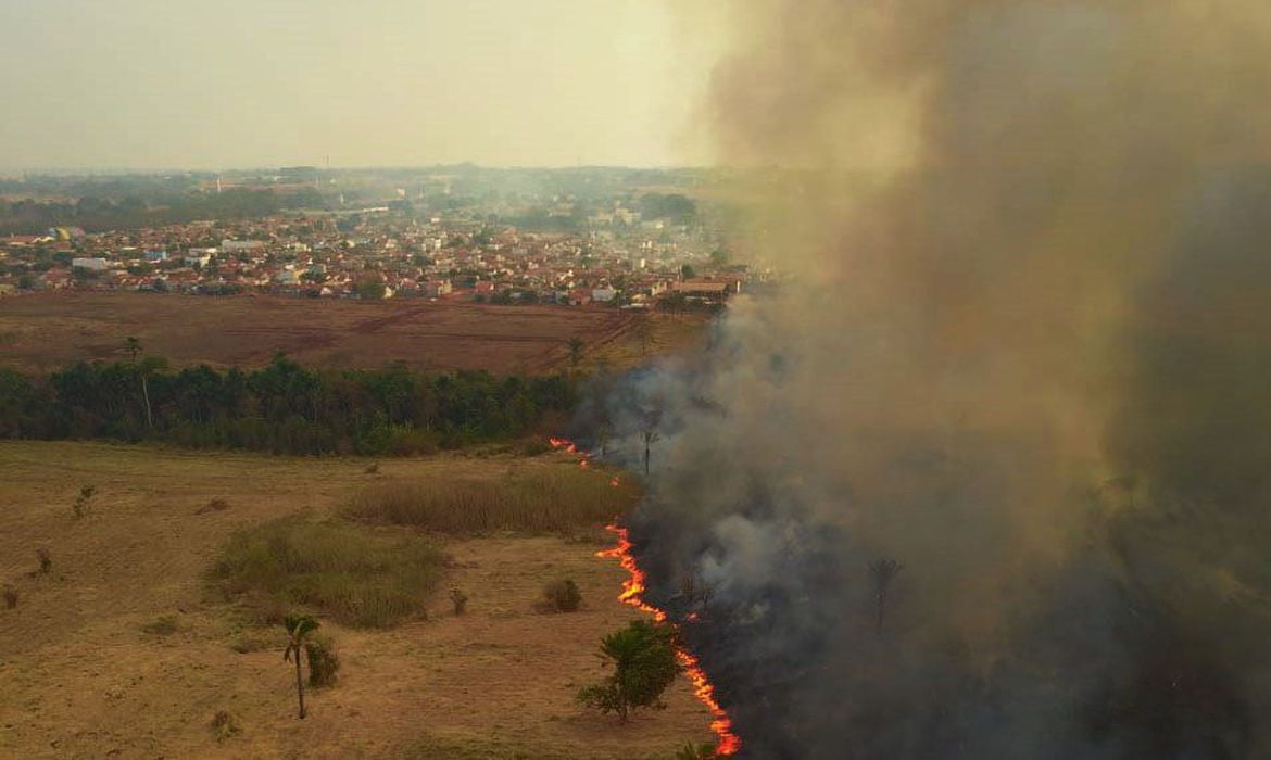 Fumaça do Pantanal se desloca para o Sul do país 2
