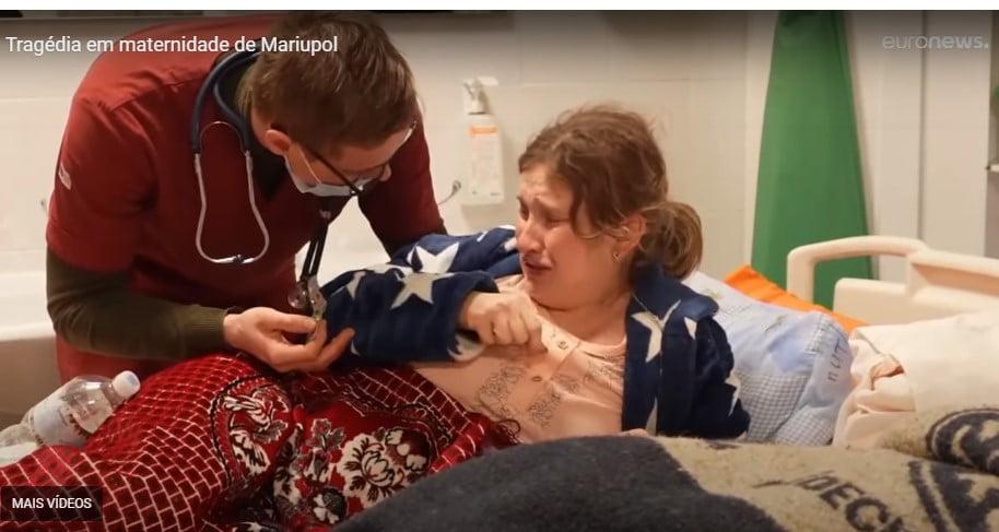 HORROR: Tragédia em maternidade de Mariupol