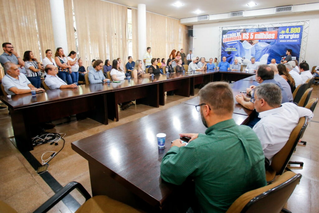 MARINGÁ: Prefeitura anuncia mutirão de cirurgias para reduzir fila de espera