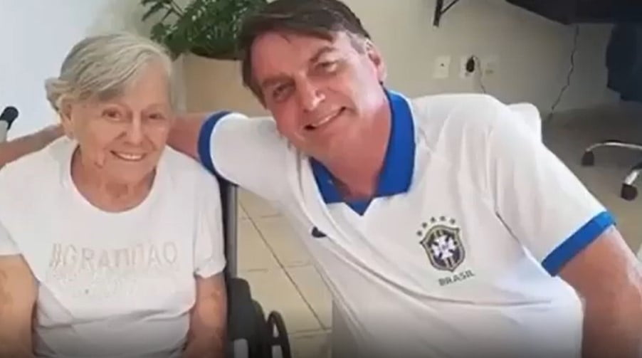 Mãe do presidente Jair Bolsonaro morre aos 94 anos