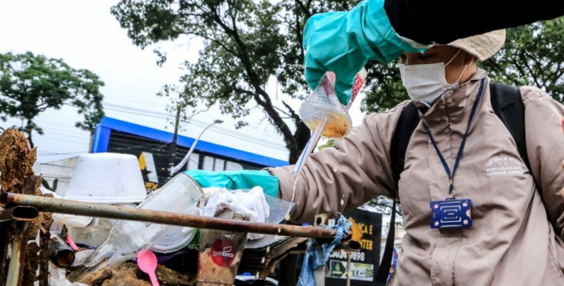 Maringá realiza mutirão contra a Dengue na zona norte da cidade