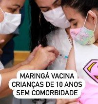 Maringá vacina crianças com 10 anos a partir de hoje (20) 
                
                    Veja o anuncio do Prefeito Ulisses