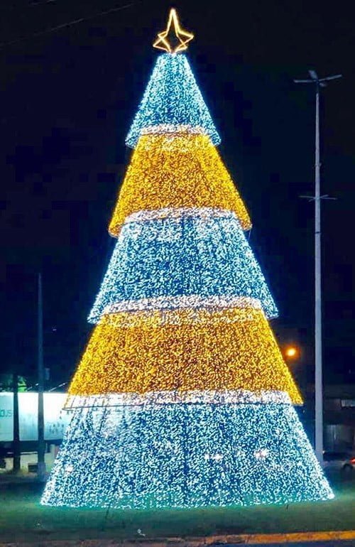 Natal de Londrina será iluminado por árvores com LED - O Fato Maringá