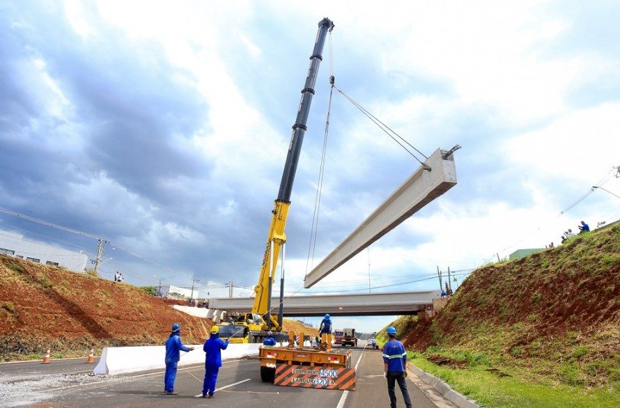 Obras Trânsito do Contorno Norte em Maringá será liberado às dez horas