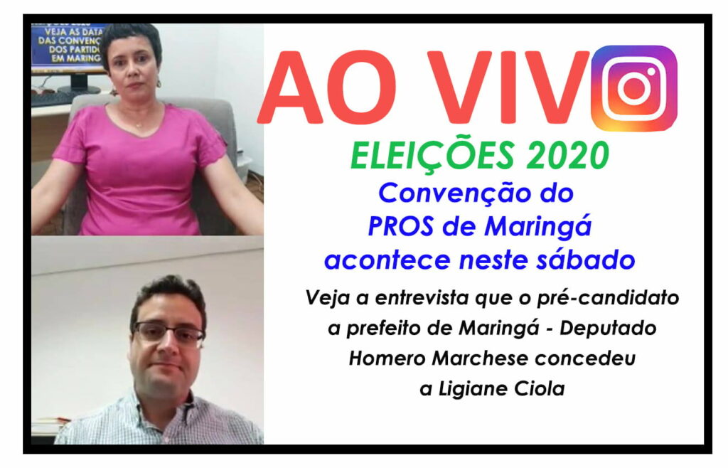 PROS e PSC realizam convenções partidárias neste sábado em Maringá. Pré-candidato a prefeito, deputado Homero marchese é o entrevistado de Ligiane Ciola
                
                    Maringá já tem cinco candidaturas à prefeito oficializadas. PDT realliza nesta sexta, PROS E PSC no sábado.