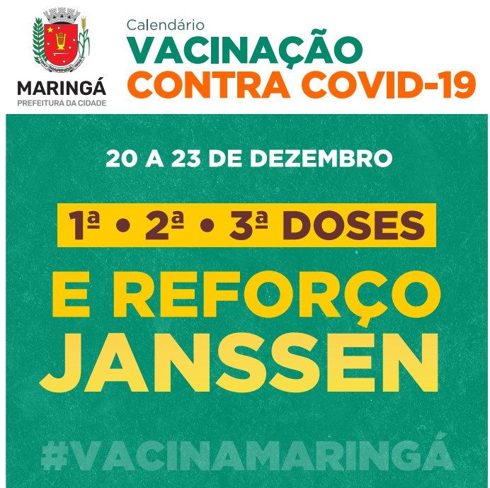 Prefeitura de Maringá antecipa para 21 dias intervalo entre 1ª e 2ª doses da Pfizer
