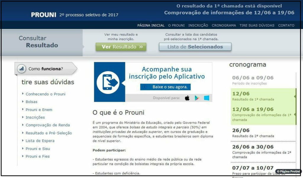 Prouni disponibilizará 167.789 bolsas em 1.061 instituições privadas 2