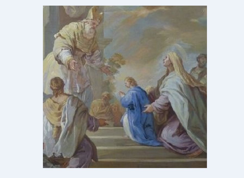 SANTO DO DIA: 21 de novembro - "Apresentação de Nossa Senhora no Templo"