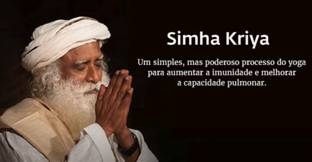 Sadhguru ensina a Simha Kriya - Uma Prática de Yoga para Aumentar a Capacidade Pulmonar