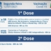 Sarandi vacina pessoas acima de 37 anos, nesta segunda 12 
                
                    Confira quem pode se vacinar, e os locais que estão aplicando as doses