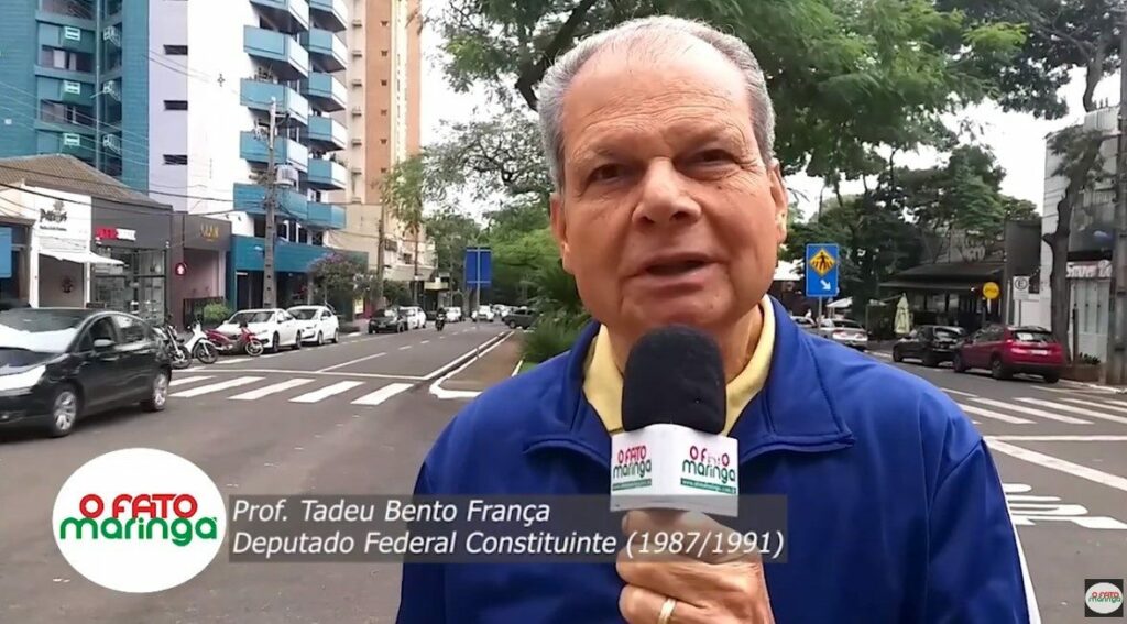 TADEU FRANÇA - "Brasil tem 33 milhões de pessoas passando fome e Maringá não é ilha de prosperidade"