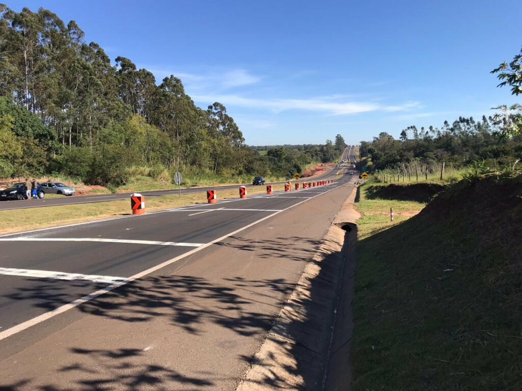 Trecho da BR 376 em Alto Paraná será percorrível em meia pista a partir de terça, 2