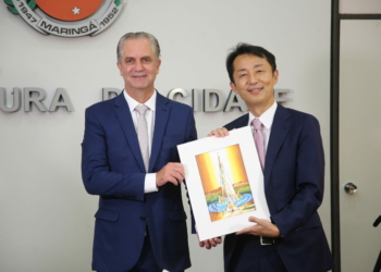 Embaixador do Japão visita a Prefeitura de Maringá