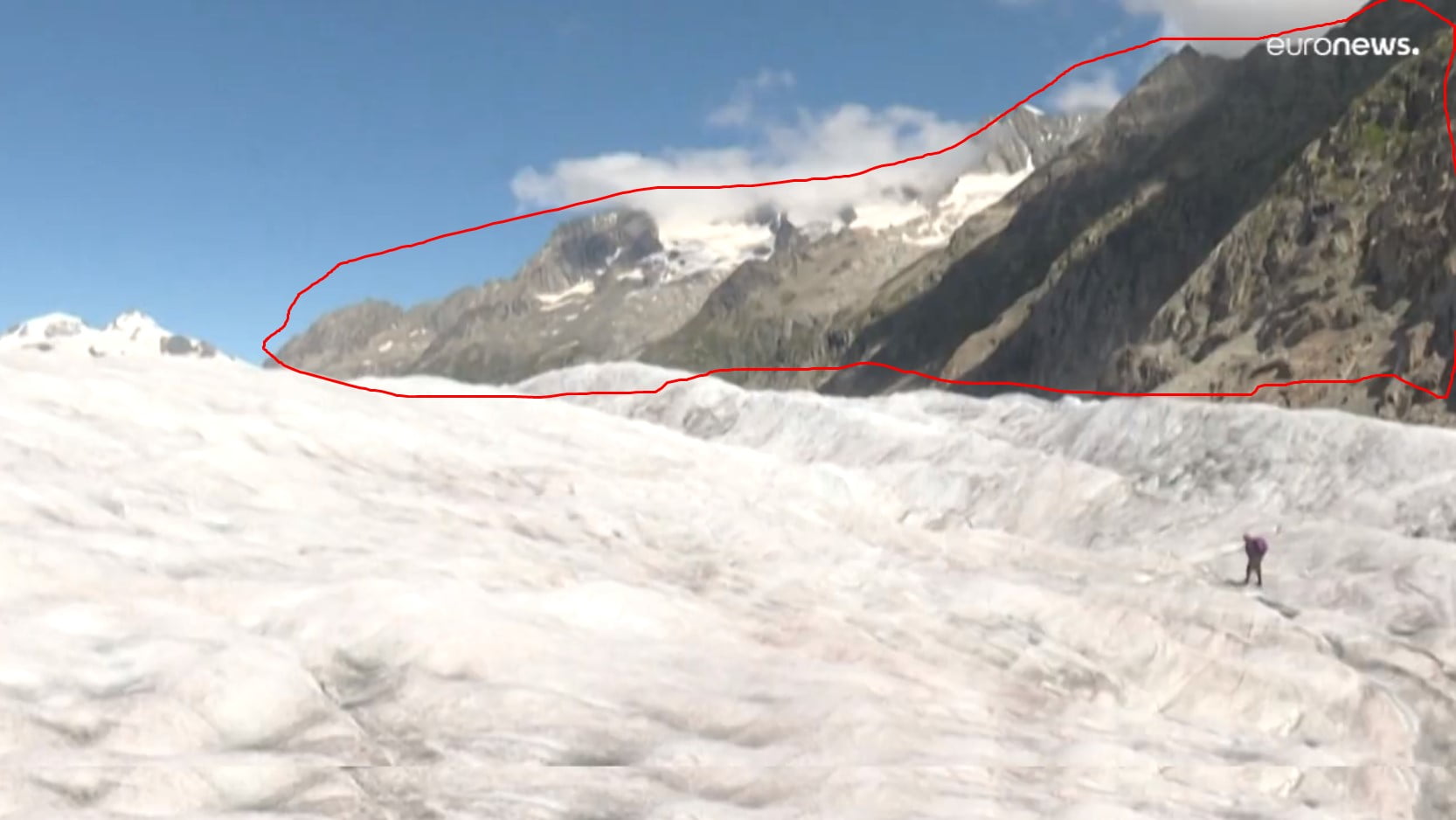 Situação "dramática" nas geleiras da Suiça