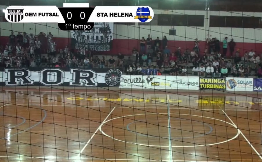 FUTSAL AO VIVO: Grêmio Maringá x Santa Helena