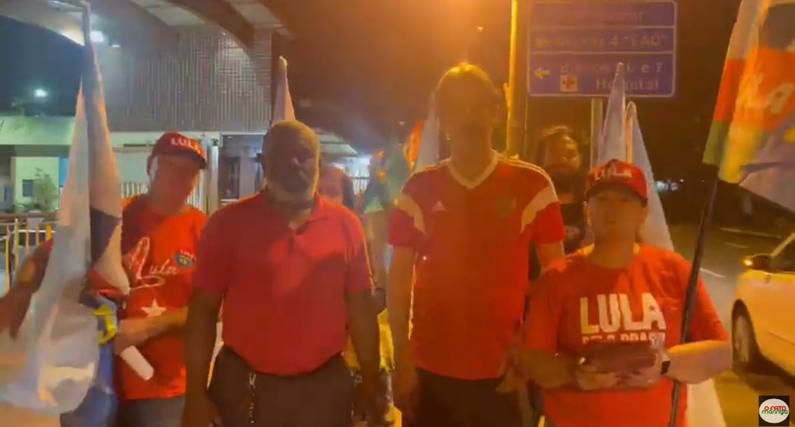 VIOLÊNCIA: Apoiadores de Lula são atacados com spray de pimenta em Maringá